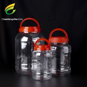 Plastična posuda za med, orahe i grickalice sa zatvorenim poklopcem; Materijal: plastika; Pakiranje: posuda; Zapremina: 1L, 2.5L, 5L