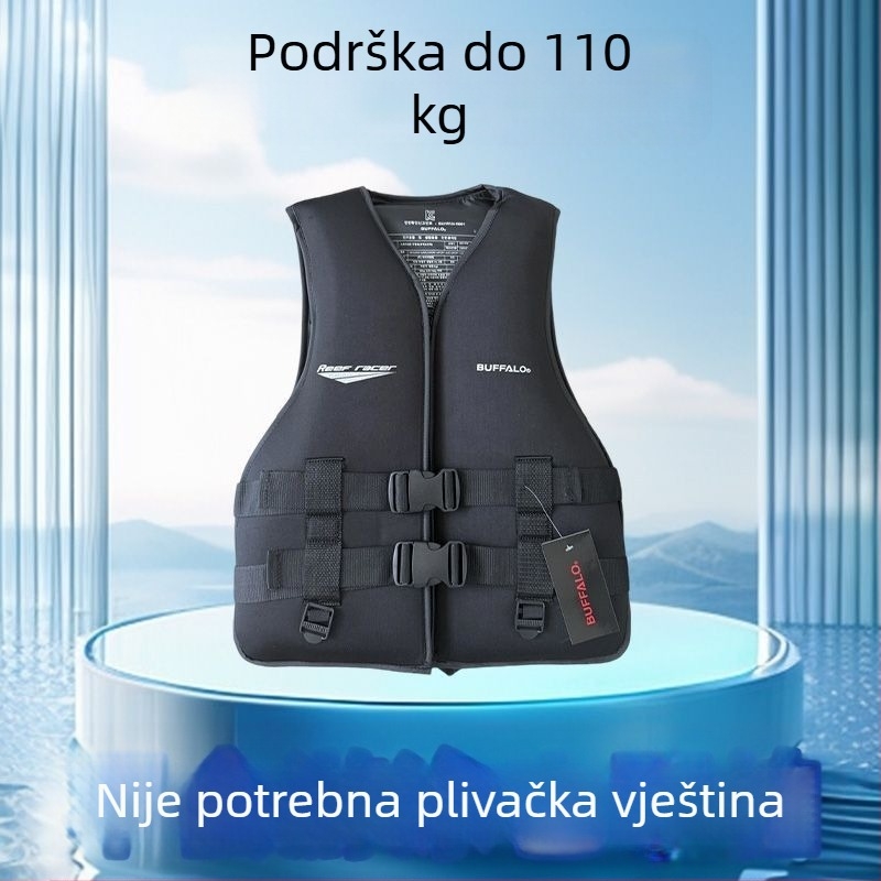 Životna jakna za brod za odrasle i djecu – visoka plovnost, profesionalna sigurnost, prijenosna ribarska jakna za plovidbu, plivanje i ronjenje