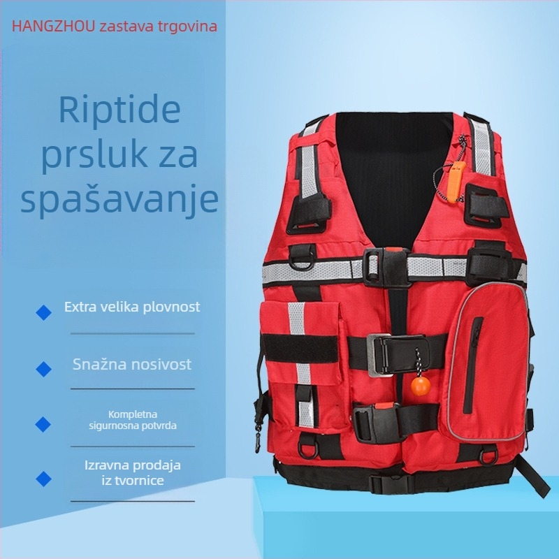 Hongzhou Rapids Težak životni prsluk za spašavanje na vodi – za odrasle, visoka plovnost, profesionalno gašenje požara i spašavanje u katastrofama