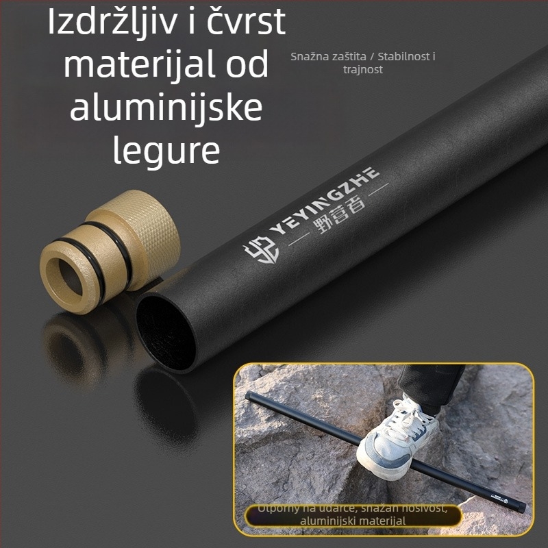 Camper kutija od aluminijskog legura za skladištenje plovaka za ribolov, produžena i ojačana zaštitna kutija