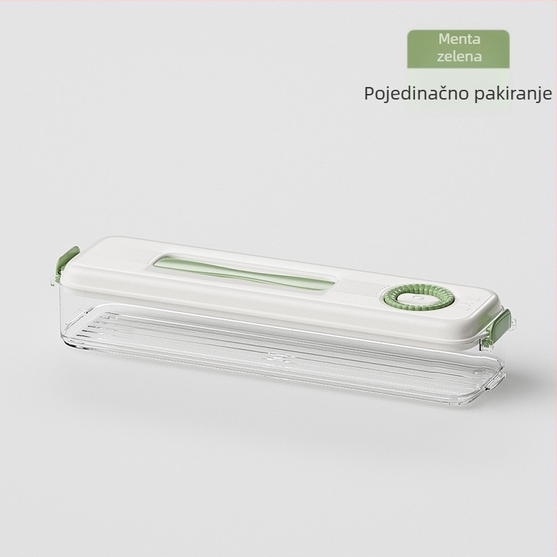 Kutija za skladištenje u hladnjaku za knedle i wontone, prehrambena plastika, očuva svježinu, jednostavan dizajn