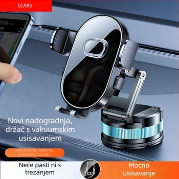 Držač za telefon u automobilu - univerzalna kompatibilnost, pričvršćivanje vakuumskom čašicom, za vjetrobransko staklo, bez napajanja