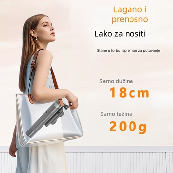 Selfie štap tripod – mini, proširivi četveronožni stalak, Bluetooth daljinski upravljač, legura JC-31