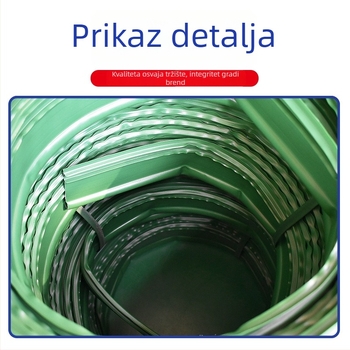 L-oblikovana izolacijska traka za travu i kamenje u vrtu, zelena traka za uređenje okoliša, odvojni panel korijena, odjelni pojas za biljke