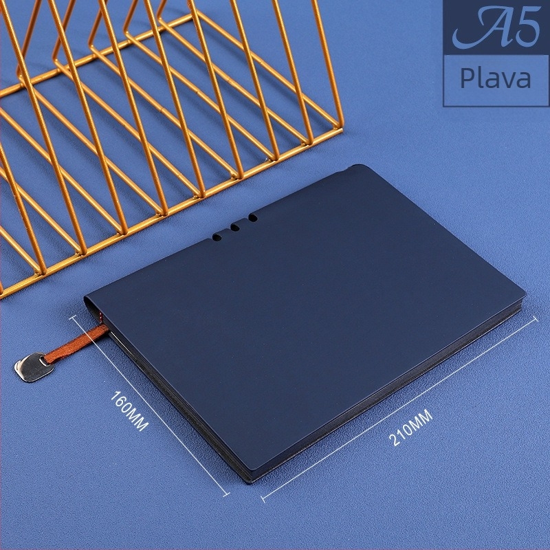 Dnevnik Billion Shuo — kućište od umjetne kože, ljepilo spajanje, papir iz šumskog porijekla 80 g, 100 stranica, kreativan stil