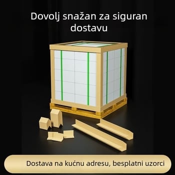 L-oblik zaštitnik kut papira, kraft papir + gazna cijev, tlačni proces, super tvrd, marka HL