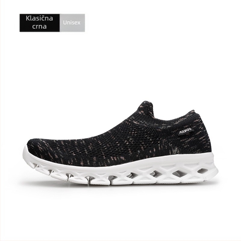 Prozračne mrežaste tenisice tipa čarape s EVA srednjom i EVA potplatom — niski kroj, slip-on za planinarenje