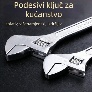 Podesivi ključ od karbonskog čelika, model 01, prekogranični izvoz