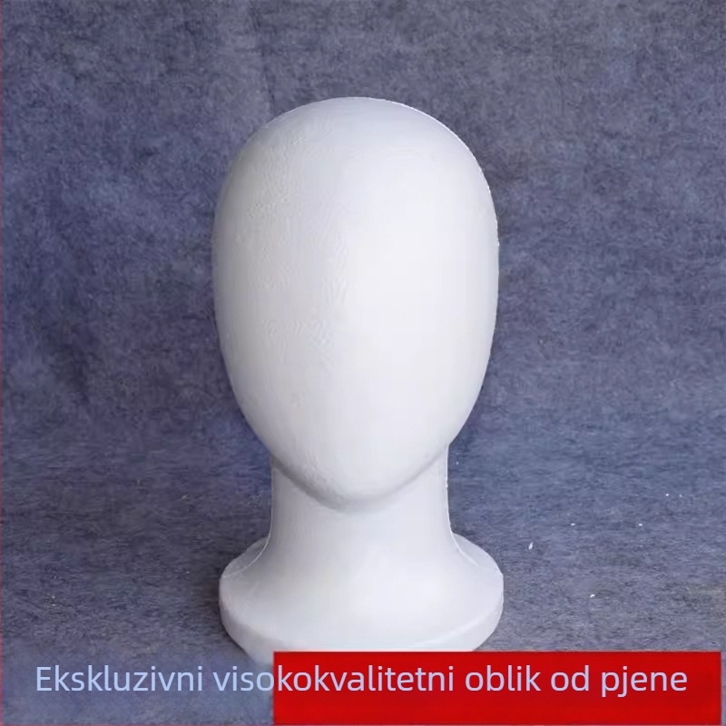 Penasti model glave za stiliziranje perika – bez lica, velik obim glave, model JXT14, Anime cosplay perika, nije za bojanje