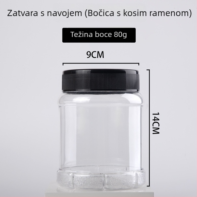 Mingyue Packaging - PET posuda za hranu s širokim otvorom, poklopcem i brtvom od aluminijske folije