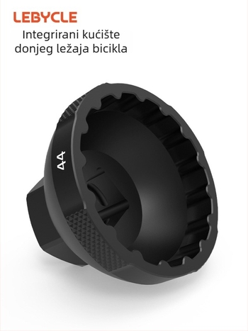 Alat za demontažu i ugradnju donje osovine Shimano BB90, s integriranom ugradbenom utičnicom (aluminijska legura)
