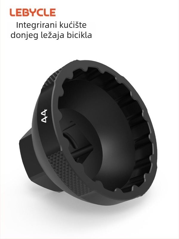 Alat za demontažu i ugradnju donje osovine Shimano BB90, s integriranom ugradbenom utičnicom (aluminijska legura)