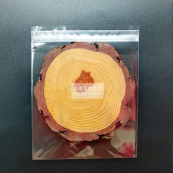 Prozirna plastična vrećica za pohranu nakita sa samouzavaranjem (90% sirovine; proizvodnja: blow molding, printing, bag making; materijal: plastika)