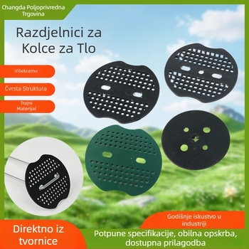PP plastični U-oblikovani razmakivač za zemne čavle za fiksiranje