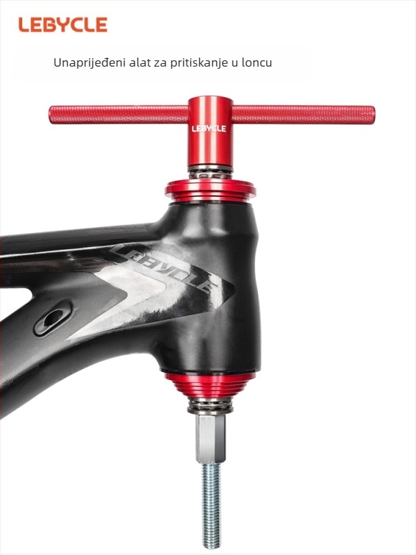 Lebycle Set alata za planinski bicikl – press-in alat za headset, crankset i bottom bracket – aluminijska legura, privatna oznaka dostupna