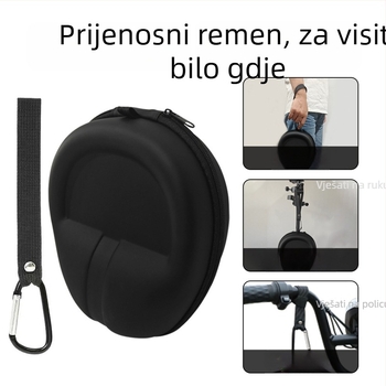 Etui za slušalice Sony WH-1000XM6 s prenosnim remenom, otporno na udarce, umjetna koža, platnena izrada