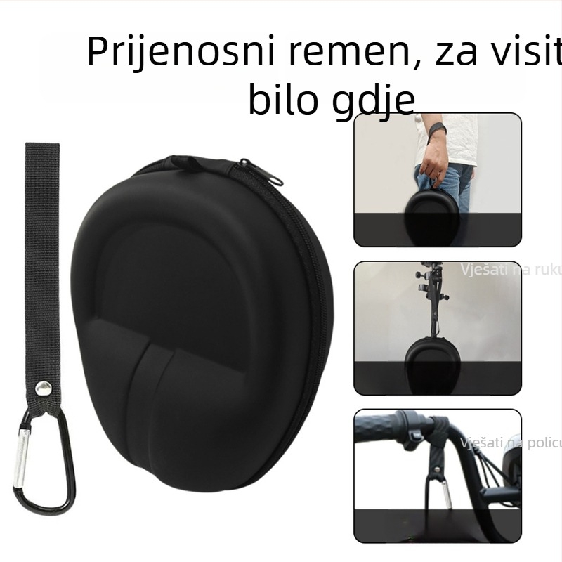 Etui za slušalice Sony WH-1000XM6 s prenosnim remenom, otporno na udarce, umjetna koža, platnena izrada