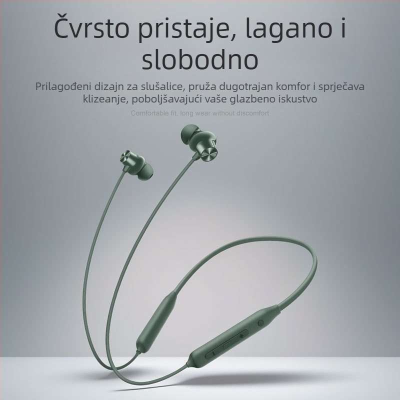 Silikonske navlake za slušalice Oppo Enco M33 – Silikon materijal, Ugravirani dizajn, Opći stil