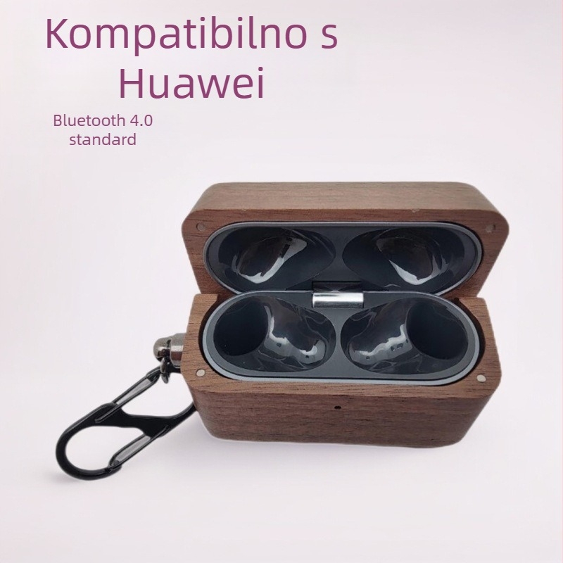 Drveno kućište za Huawei FreeBuds Pro3/Pro4 slušalice