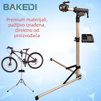 Bhakti aluminijski okvir za popravak bicikla – držač za prikaz, za MTB i cestovne bicikle, spreman za privatnu etiketu