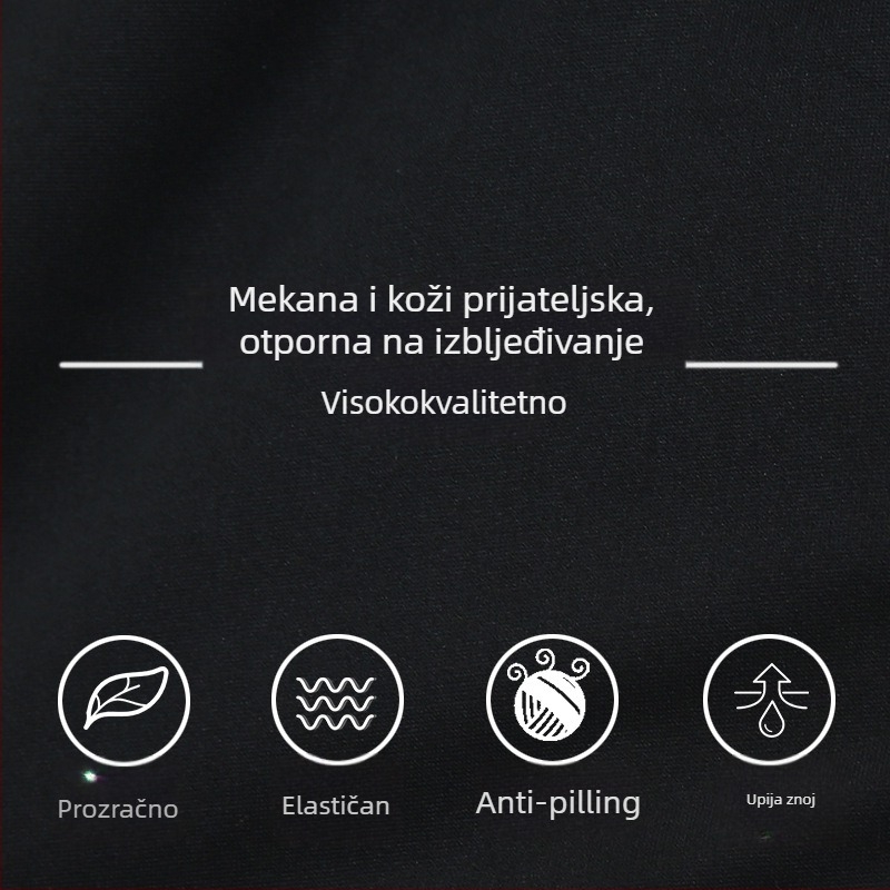 Muški bezrukavni brzi sušenje trkački prsluk za trčanje, 100% poliester, za sve sezone