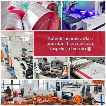 PVC torba za vrtić, prozirna, dvostruka konstrukcija, višestruka namjena