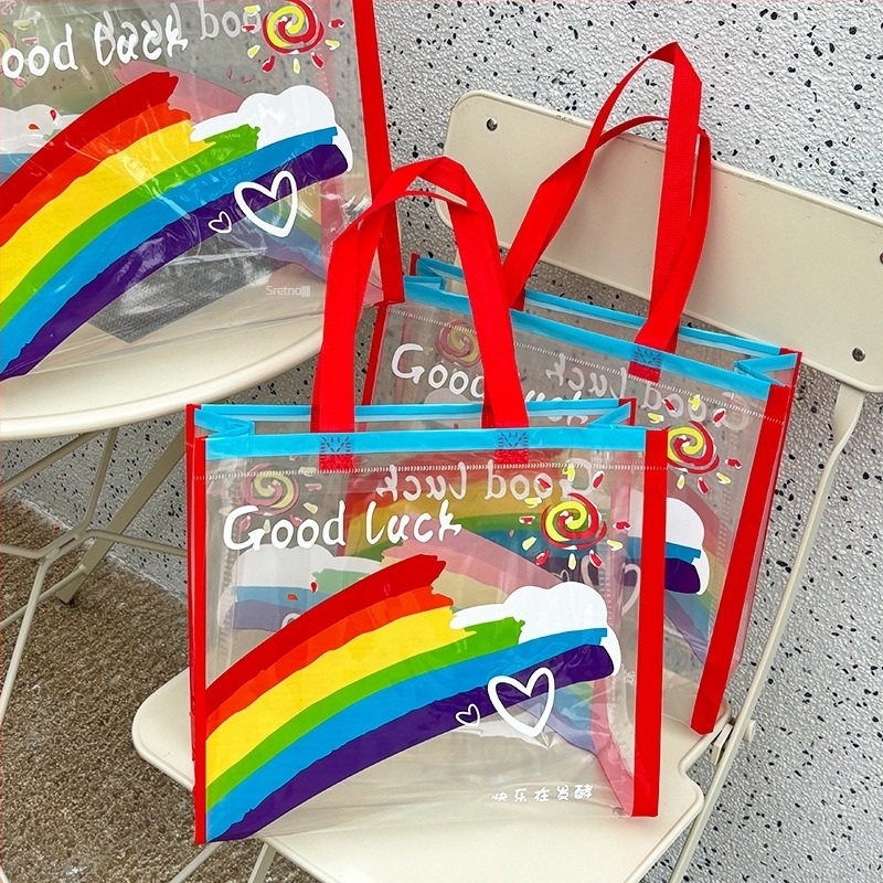 PVC torba za vrtić, prozirna, dvostruka konstrukcija, višestruka namjena