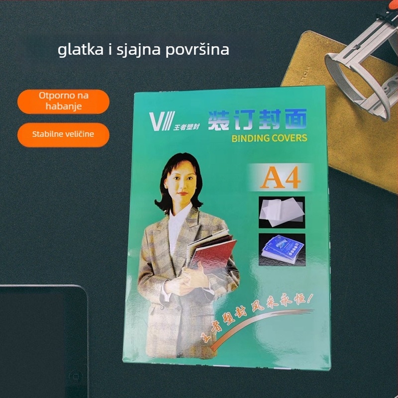 PET film za vezivanje, visoka prozirnost, debljina 20 mm, za opremu i potrošni materijal za vezivanje