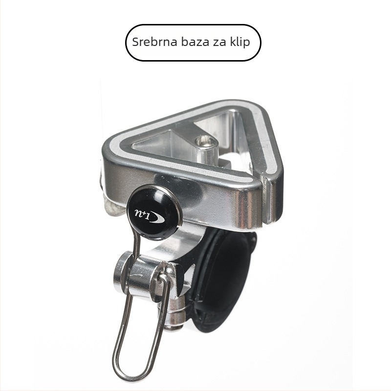 Nixing zvono za bicikl, aluminijska legura, model B733 trokutasti dizajn, izdanje povodom 50. obljetnice