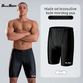 SnowSwim muški plivački set: velika veličina, plivačke gaćice, plivačke naočale i kapa za plivanje