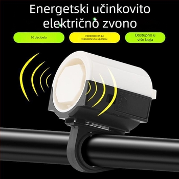Električno zvono za bicikl Senowoiry/Ji Rui, plastika, model Electric Speaker, univerzalno za planinske bicikle