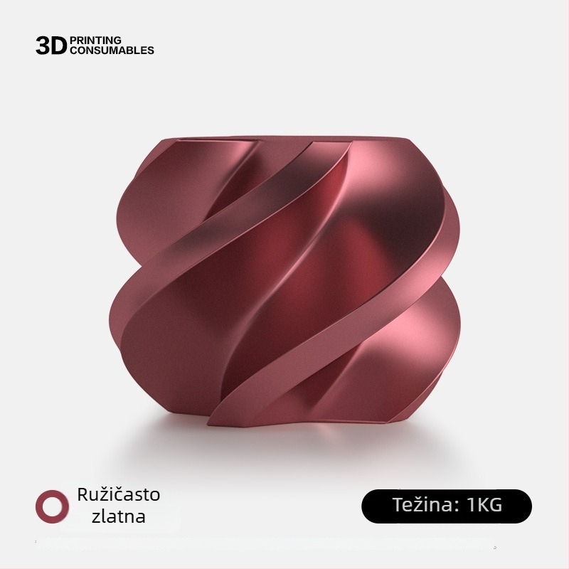 Caige PLA metalni filament, 1 kg, PLA-METAL za 3D ispis