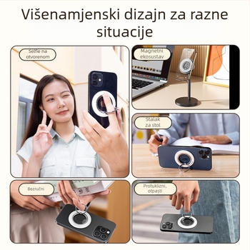 Držač za telefon s prstenom – legura, Little Sky, Stil općenito, Prilagodba podržana