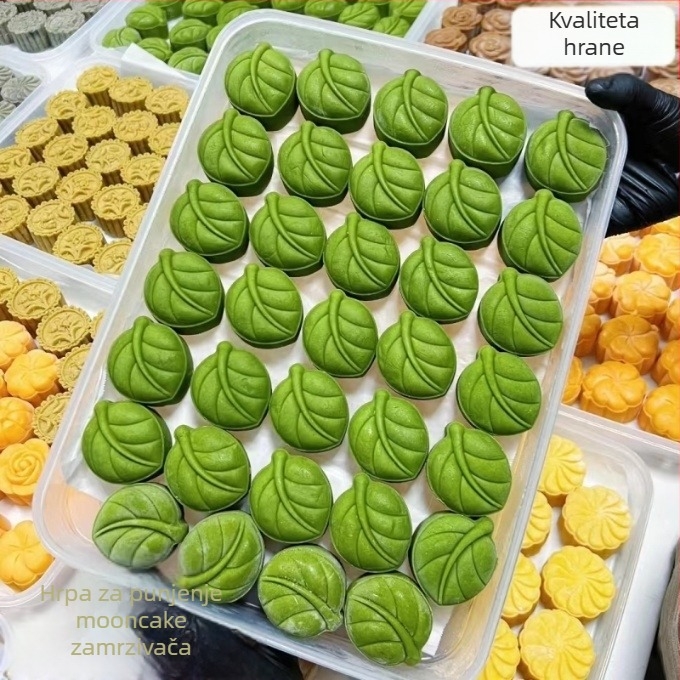 Mooncake zamrzivačka kutija za skladištenje, japanski stil, zatvorena, standardni oblik