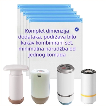 Šarene vaku vrećice za pakiranje hrane za 3D ispis, zatvorene najlonske vrećice, otporne na -60°C do 100°C, sigurne za mikrovalnu pećnicu