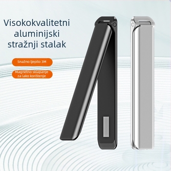 Držač za telefon za automobilni ventil, metalni, kartični tip s magnetskim preklopom, Neutral, 25 g