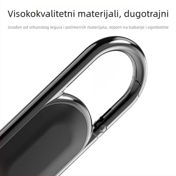 Find My kompatibilan trak za Apple – Bluetooth, GPS, punjiva baterija 170–220 mAh, ABS+metal/PVC konstrukcija