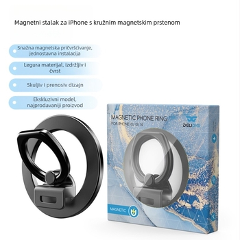MagSafe držač prstena od legure za Apple iPhone 12–17, model PT-DD-02