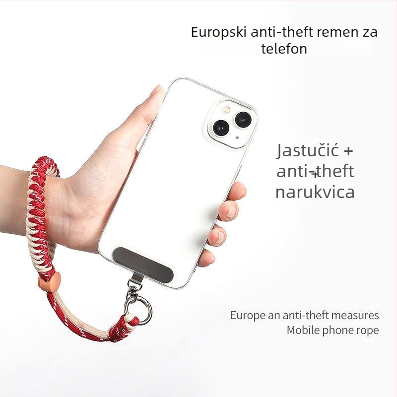 Pengyi remen za telefon – tkana izrada, metalna kopča, unisex