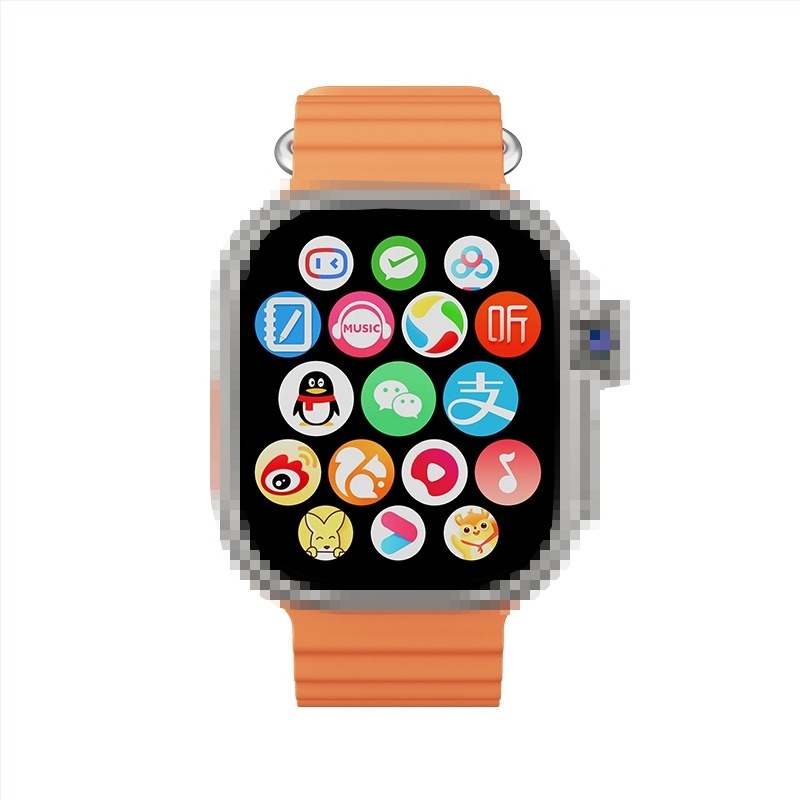 Pametni sat sa slotom za SIM karticu, verzija otiska prsta, AMOLED zaslon, NFC, mjerenje otkucaja srca