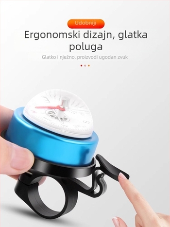 Zvono za bicikl s kompasom – marka Senowoiry/yi rui; Materijal: zadani; Obrada i prilagodba: Ne; Uvoz: Ne