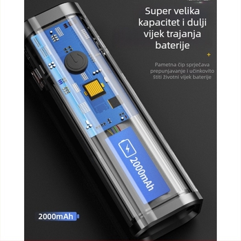 Prednje svjetlo za bicikl Phoenix – USB punjivo, otporno na vodu, 2000mAh za noćnu vožnju