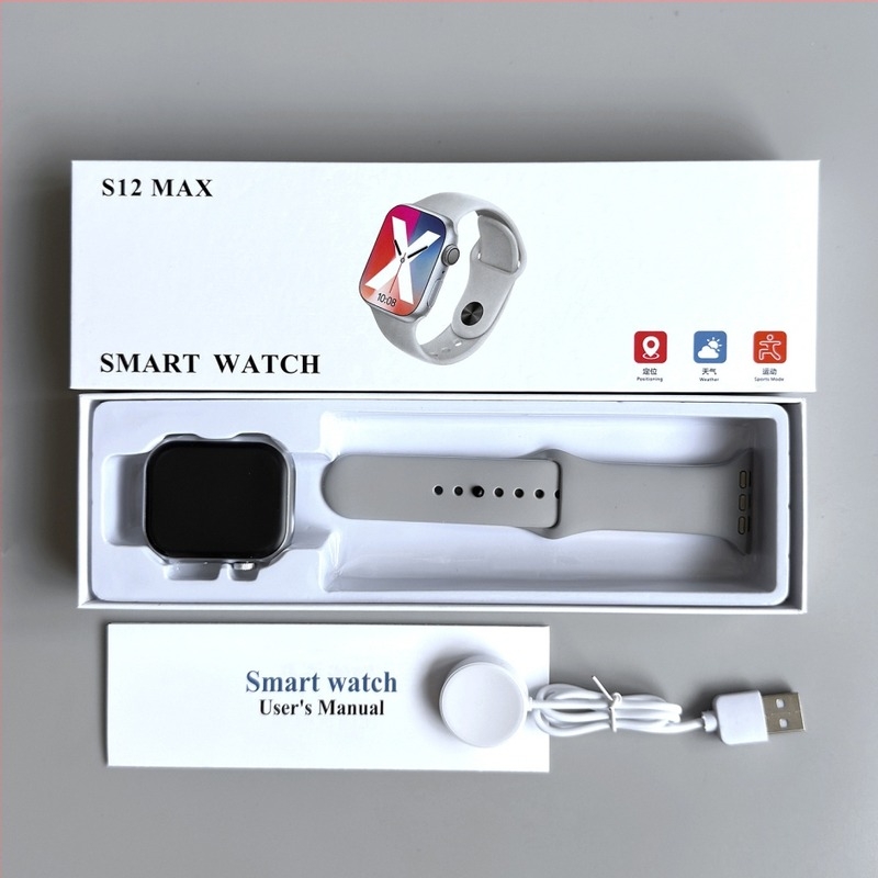 S12 pametni sat s NFC-om, Bluetoothom, mjerenje srčanog ritma, krvnog tlaka i razine kisika u krvi