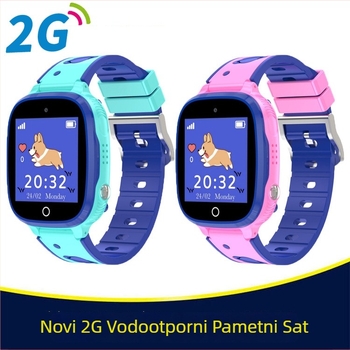 Dječji pametni sat Q18 s vodootpornošću, lociranje, 2G SIM, kamera, magnetsko punjenje