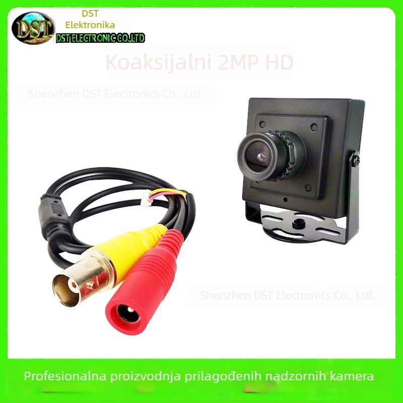 4-u-1 automobilsku industrijsku kameru za nadzor, HD, objektivi 16/25/35 mm, 2000 TVL, minimalna osvijetljenost 0,01 lux, -20°C do 60°C