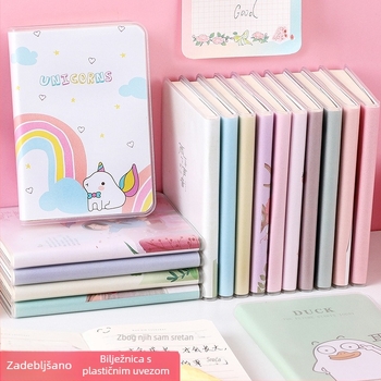 Bilježnica Meow Ears, PU korica, ljepilo povezivanje, papir 50 gsm, 50–100 stranica, japansko-korejski sladak stil