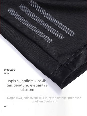Muške brzosušeće šorceve Quick-Dry, 80/20 nylon/spandeks, prozračne, jednobojne, pogodne za ljeto, proljeće i jesen