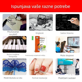 Autofokusna HD kamera za stolno računalo, USB 2.0, 1080p, 30fps, ugrađeni mikrofon