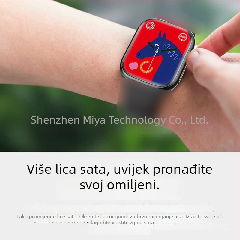 Pametni sat s mjerenjem otkucaja srca, krvnog tlaka i zasićenosti kisikom, Bluetooth pozivi, praćenje sna