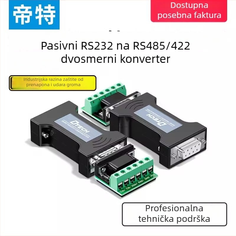 RS232 na RS485/RS422 pretvarač, industrijske klase, pasivna izolacija (Model 9003, Imperial)